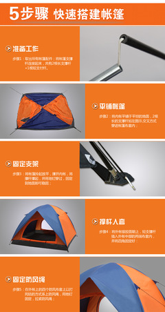 【淘寶清倉】正品綠族雙層防曬帳篷，開啟你的戶外野營之旅